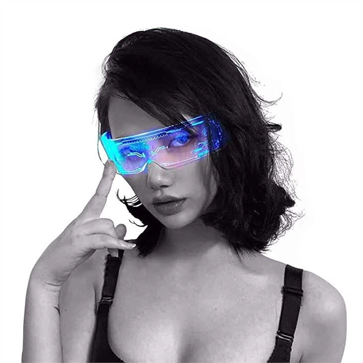 LED sunčane naočale za zabavu